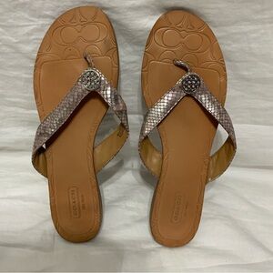 Coach Sara Sandal Shoes Size 7.5